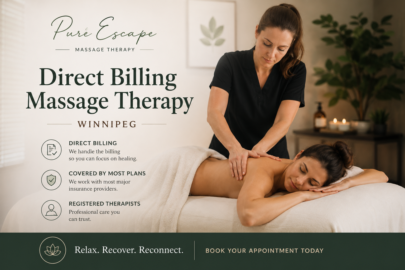 Direct Billing Massage in Winnipeg